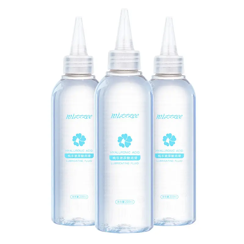 200ml Hyaluronic Acid Personal Lubricant Nozzle Tip Design for Couples Intimate Moments Wholesale for Adults & Erotica