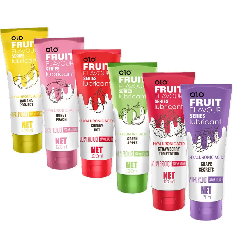 Wholesale Adult Intimate Lubricant Oil Fruit Flavored Strawberry Cherry Warming/Cooling Sensation Sex Products for Couples