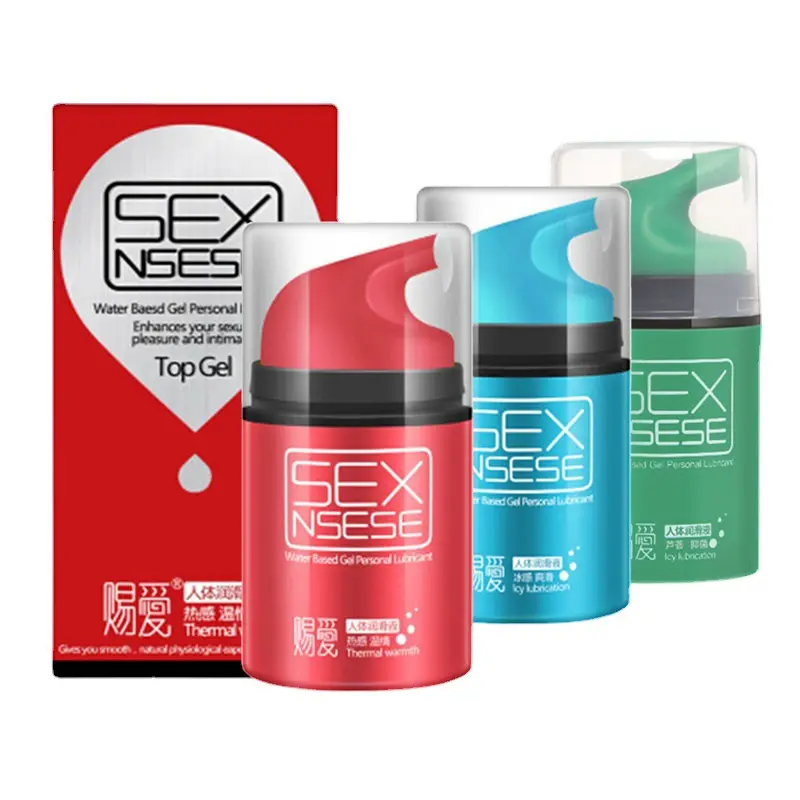 Wholesale Cooling & Warming Aloe Vera Infused Gay-Friendly Water-Based Personal Lubricant for Intercourse & Anal Sex