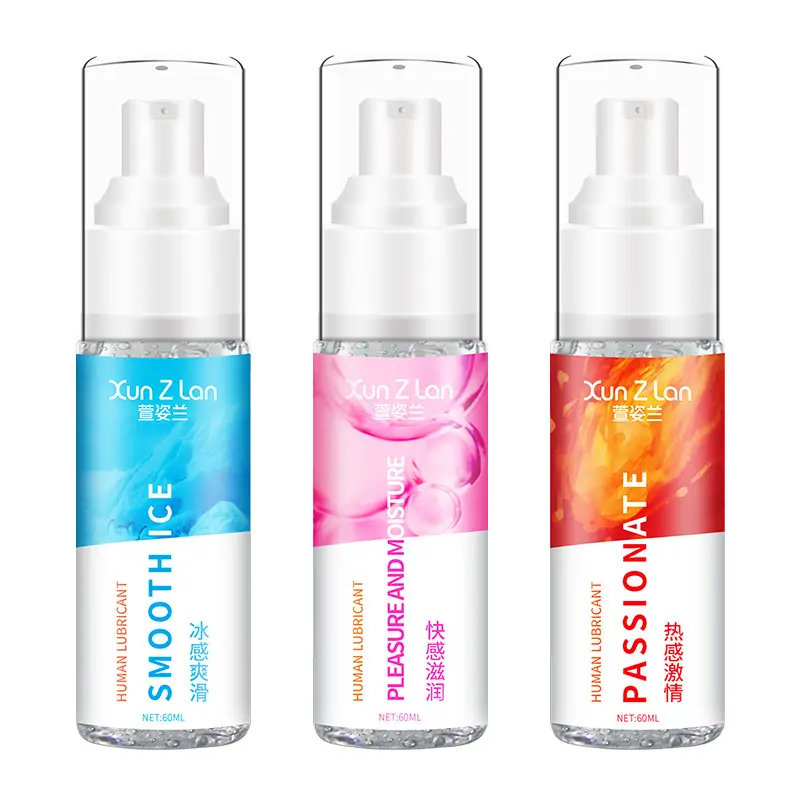 Pleasure Warming Eco-Friendly Cool Water-Based Personal Lubricant 80g in Bottle for Adults