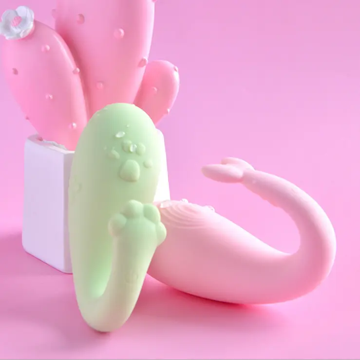 Women's for Egg Style Double-Headed Bullet Vibrator   New App Remote Control USB Power   for Couples Sex Toy