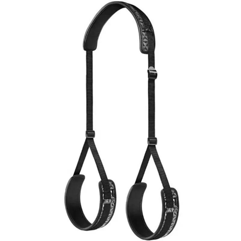SM Sex Sling with Open Legs Thigh Cuffs Bondage Restraints Love Sling for Couple