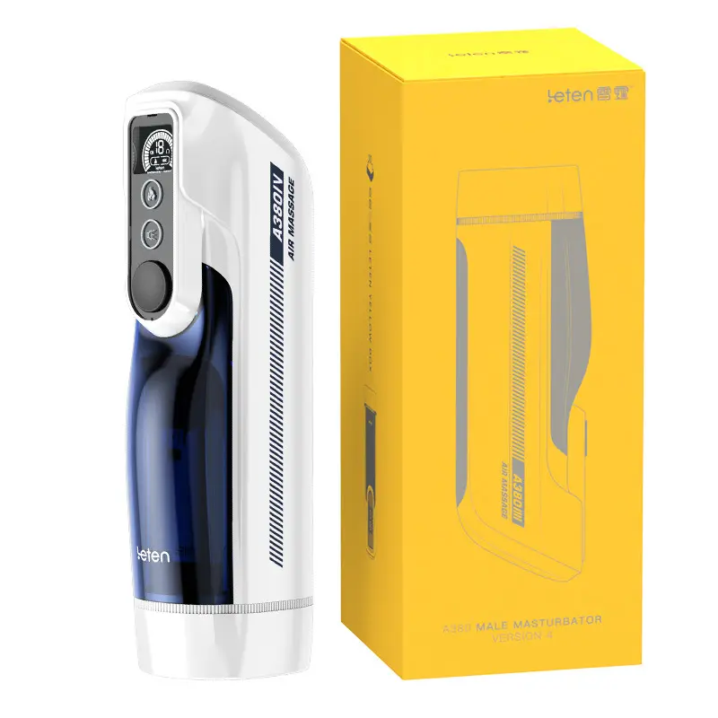 Leten A380 IV Adult Masturbator IV Male Sex Toy Smart Heating Realistic Sound Automatic Piston Swing Realistic Masturbation Cup
