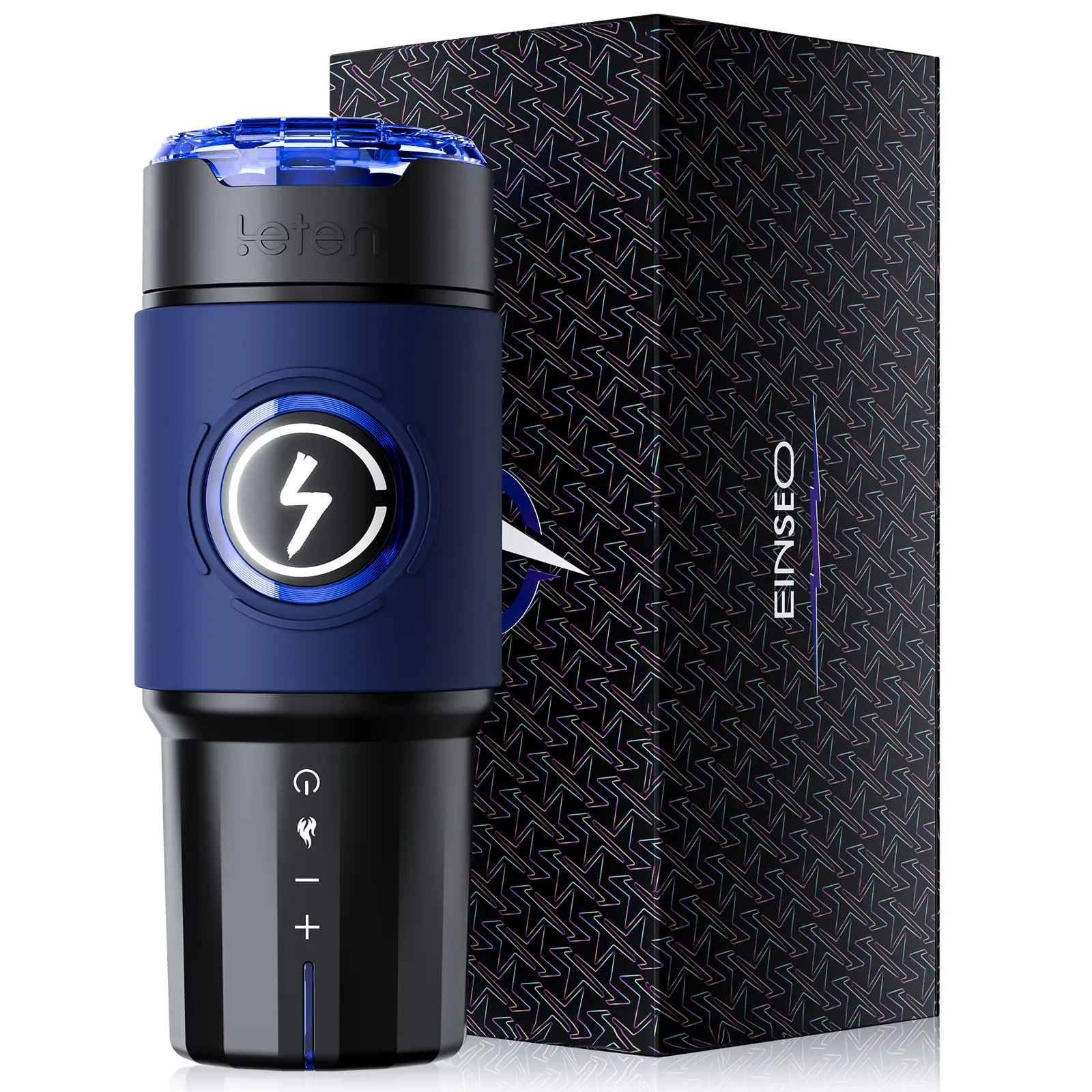 Leten ThermoPod Full-Automatic Telescopic Male Masturbator TPE Aircraft Cup Adult Sex Toy Heating Penis Training Vibration