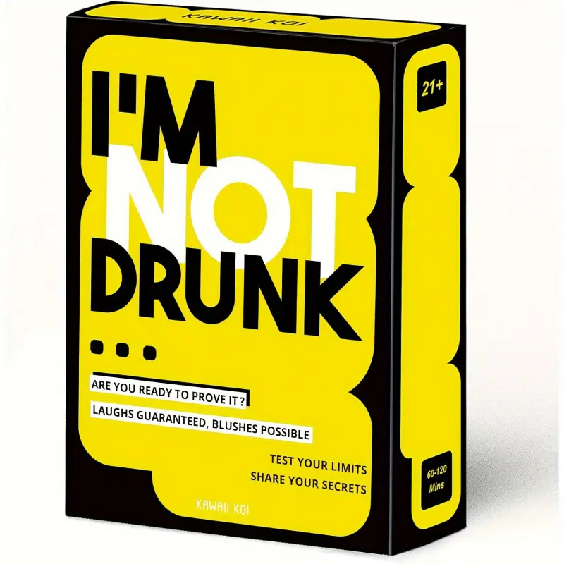 I'M NOT DRUNK Drinking Game Cards Party Board Game for Gatherings for Wholesaling