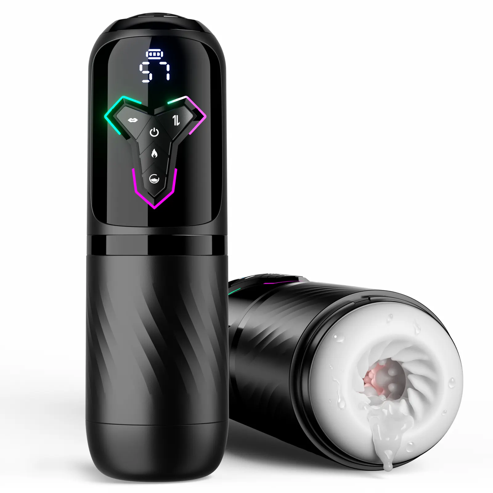 Automatic Male Masturbator Electric Smart Masturbation Cup with Sucking Heating and Vibration