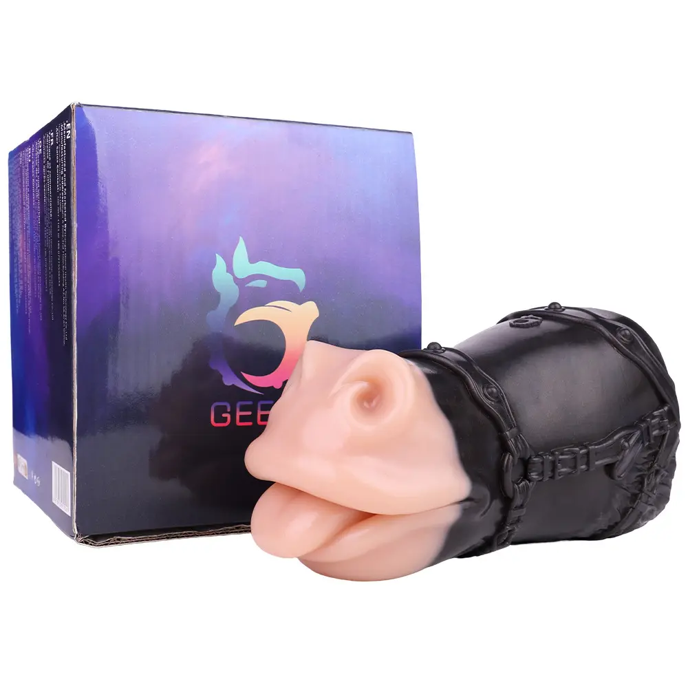 2025 Discreet Adult Sex Toy Masturbation Cup with Deep Sea Secret Color Horse Head Design for Male