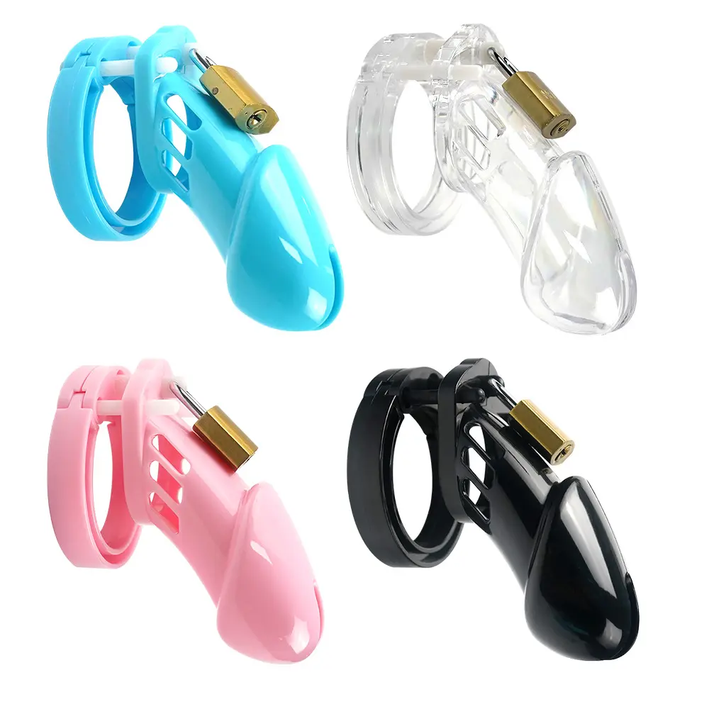 New Male Soft Silicone Chastity Lock Cage Chastity Birdcage Time Delay Cages for Men Sex Toys Sexlove Use