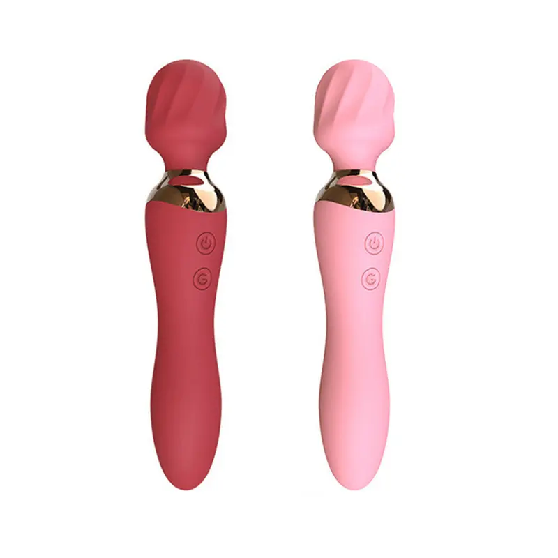 Powerful Double Head AV Wand Vibrator with 10 Frequency Modes Female Massager Clit Stimulator Adult Sex Toys for Women
