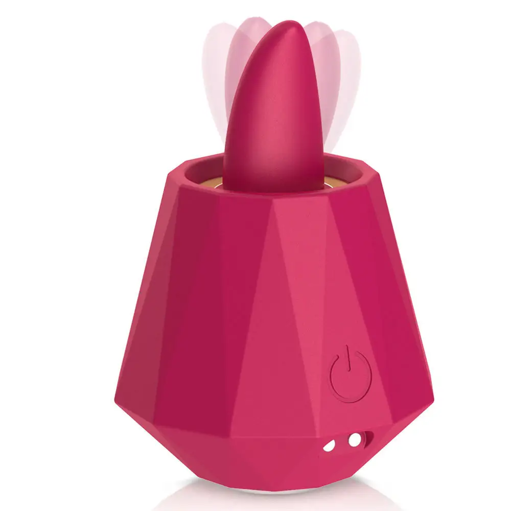 G Spot Vibrator Clitoral Dildo Stimulator Tongue Licking Vibrating Egg Toy Vibrator for Women