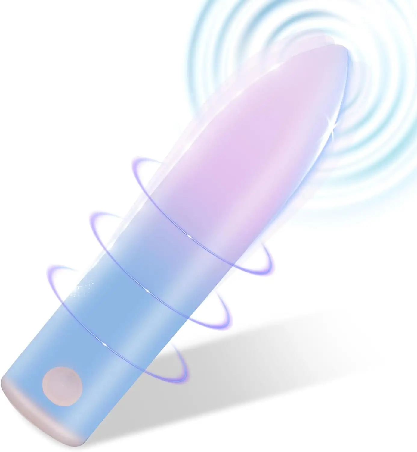 Powerful Gradient Color10 Speed Mini Finger Bullet Vibrator Rechargeable USB Charger Mini Lipstick Vibrator for Women