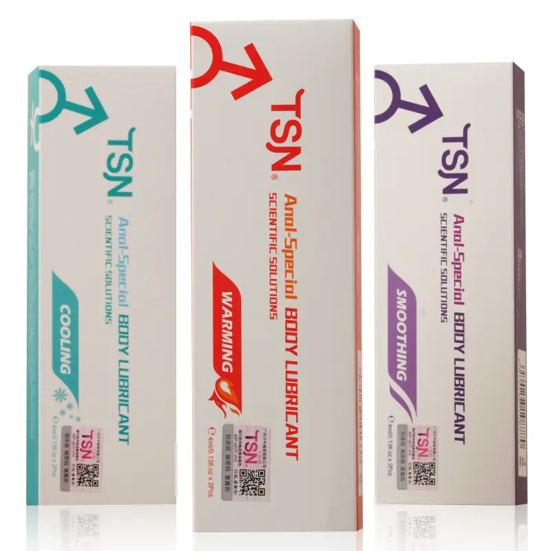 Hot-Selling TSN Gay Anal Sex Toy Easy Clean Water-Based Lubricant for Personal Use Smooth Feature