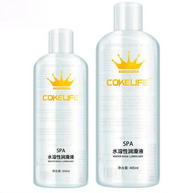 COKELIFE 200ml Private Label SPA Strong Wire Drawing Gel Sex Lubricant for Glycerin Free Vegan Based Natural Sex Lube