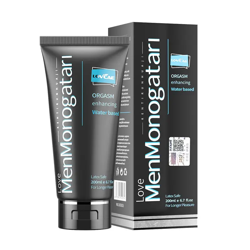 200ml Wholesale Lubricant for Women Couples Anal Sex Lubricant Water Based Lubricant Duration Anal Sex Pleasure Gel