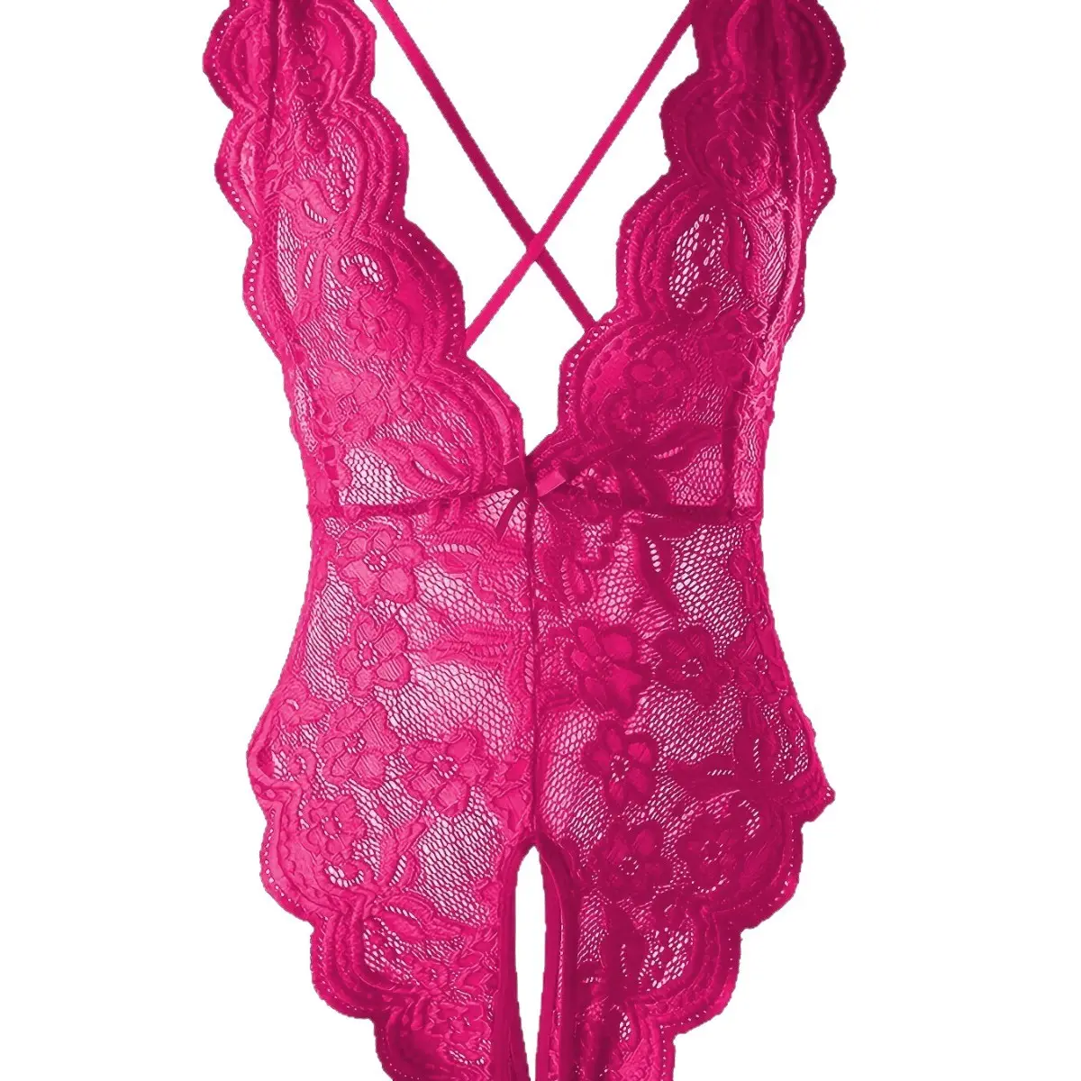 Wholesale Cheap Sensual Lace Bodysuits for Girls Hot Private Jumpsuits, Bandage Sexy Lingerie Mature Women's Underwear