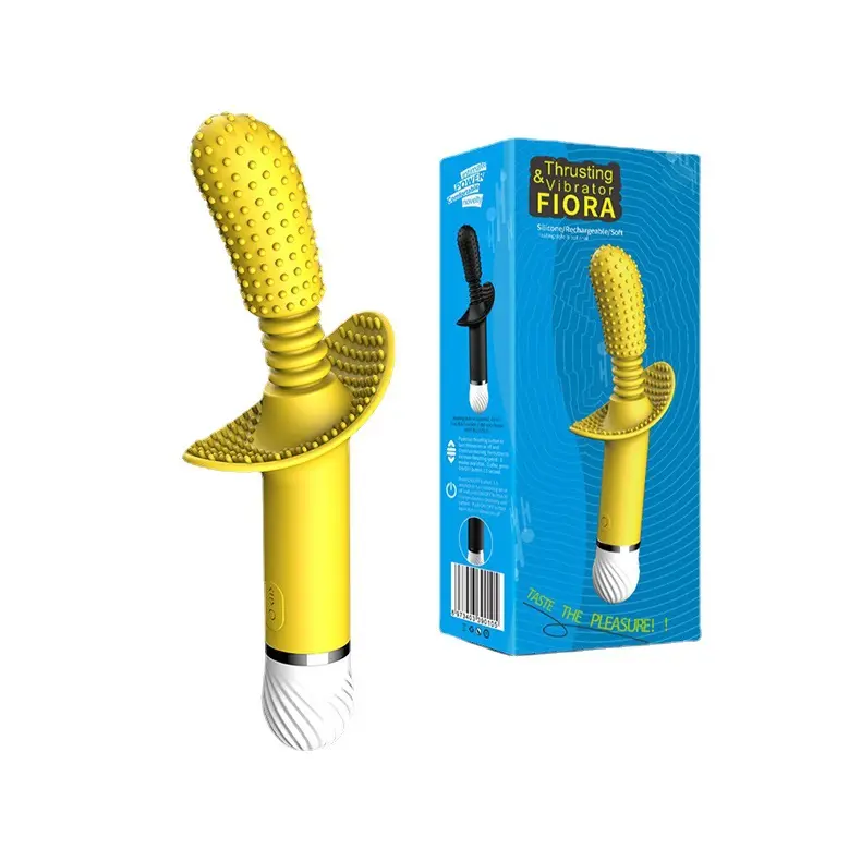 Heating Telescopic Av Vibrator Female Vibration Penis Dildo Sex Toy for Couple