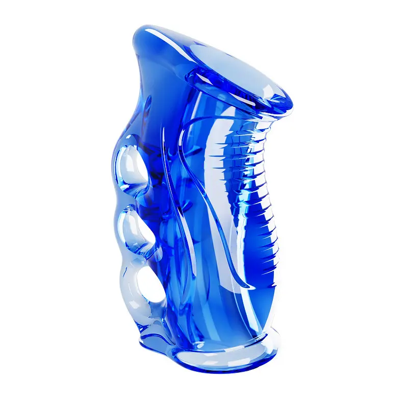 Factory Price Customized Clear Portable Manual Soft Masturbation Cup Homemade Sex Toys for Men