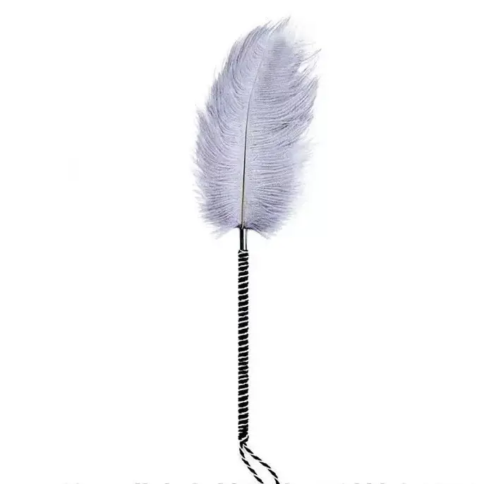 Adult Foreplay Christmas Decorations Feather Rod for Male & Female Stimulation Sm Tease Tease