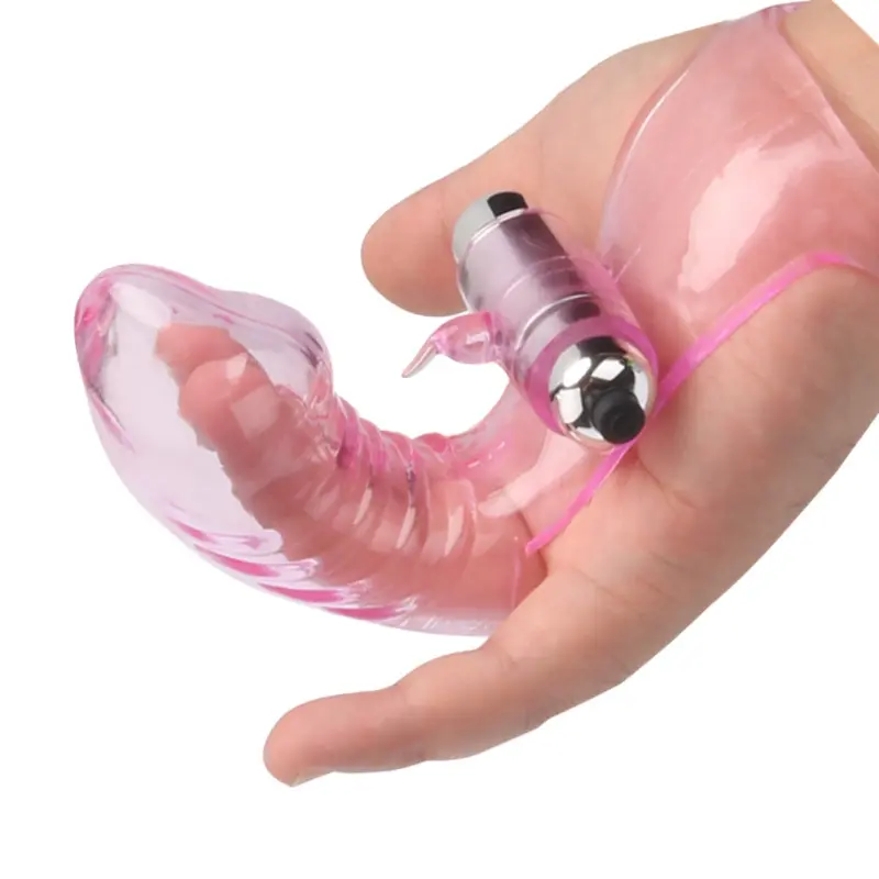 Factory Price Wearable Vibrating Clitoris Stimulator Finger Vibrator for Women Waterproof IPX7 Battery Powered