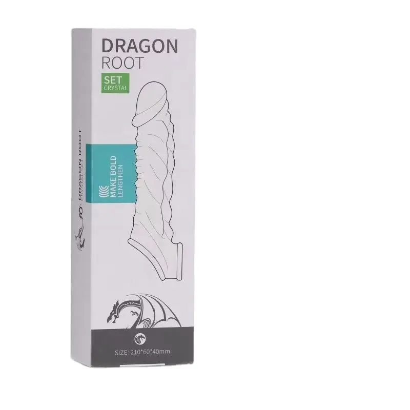 Hot Sale Heap Price and High Quality Big Soft Crystal Transparent Washable Reusable Condom for Sale