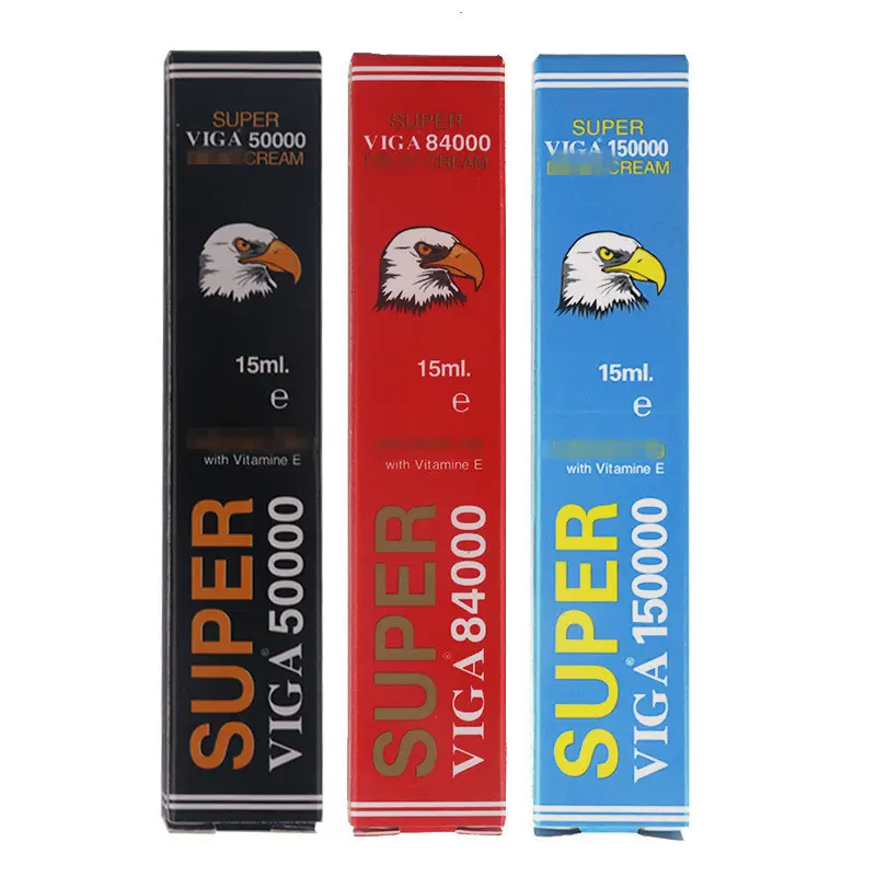 Wholesale SUPER VIGA50000 Man Delay Cream for Men's Long Time Sex-Eco-Friendly 15ml Massage Cream Sex Delay Oil