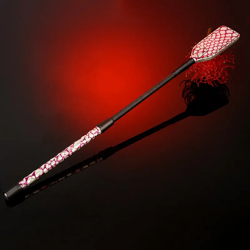 High Quality  Whip Riding Crop Length   Fiberglass Rod and Rubber Handle
