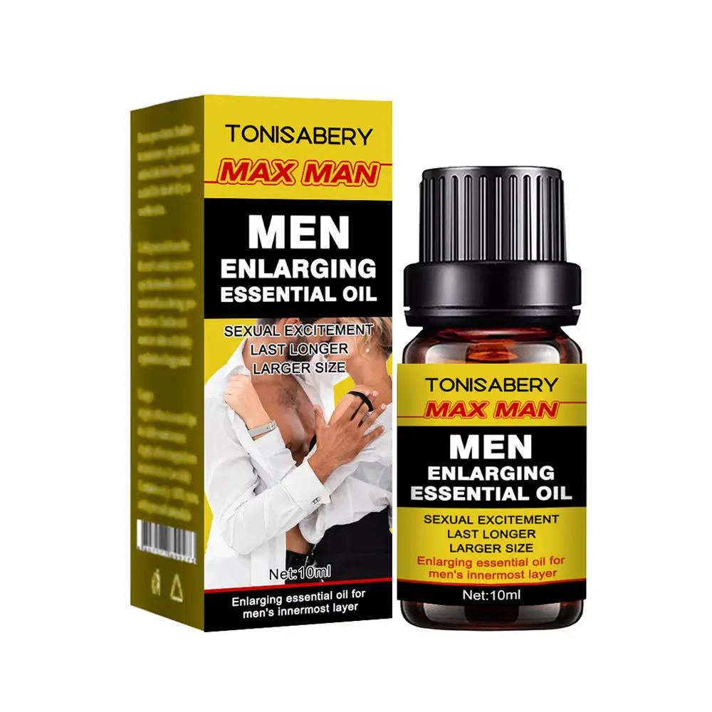 Men's Eco-Friendly Plant-Based Private Strength Maintenance Massage Enlargement Cream 10ml Exercise Topical Care