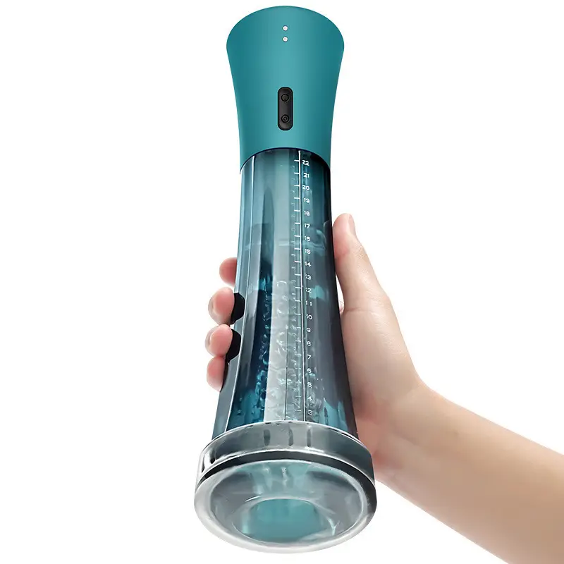 Men's Full-Automatic Electric Vacuum Erection Pump Handheld Assisted Booster Masturbation Cup Exercise Equipment