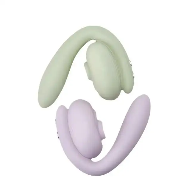 New 2 in 1 Clit Sucking Vibrator Waterproof G Spot Clitoris Stimulation Adult Sex Toys for Women