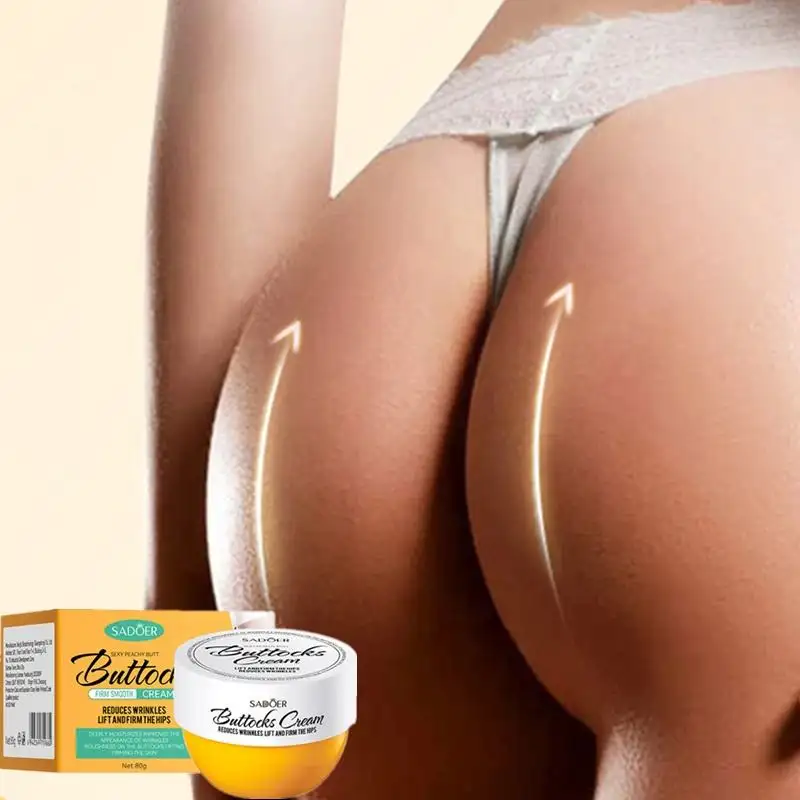 Sadoor Eco-Friendly Plant-Based Buttocks Cream Nourishing Smoothing Wrinkle Reducing Flat Sagging Improving Hip Lifting Firming