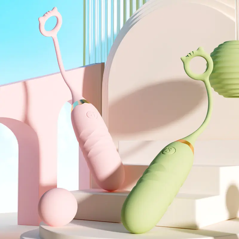 Silicone Remote-controlled Love Egg Vibrator Toys Suitable for Long-distance Use for Adult Sex Toys