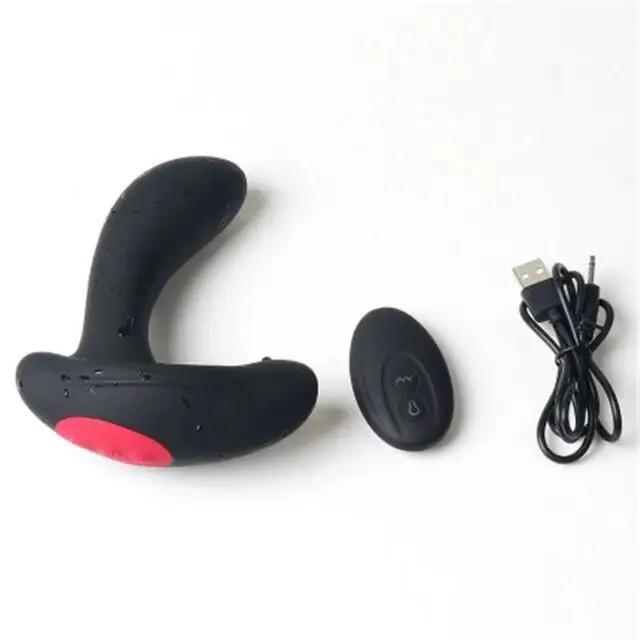 Remote Control Anal Plug Vibrator Prostate Massager Vibrating Butt Plug Inflatable Anal Ball Dilator Adult Sex Toys for Couples