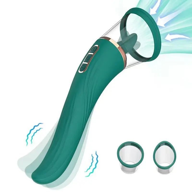 3 in 1 USB Rechargeable Silicone Tongue-Lick Vibrator with 10 Frequencies 100% Waterproof Female Massager Sex Toy for Women