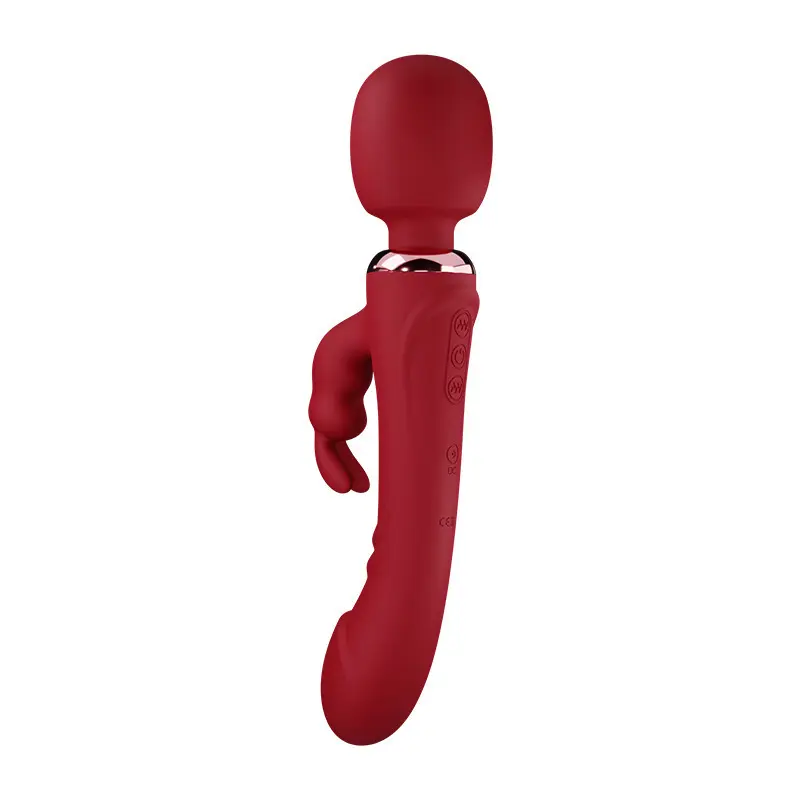 3-in-1 Rabbit Rose Vibrator Powerful Waterproof Dildo G-Spot Clit Stimulation Motors Vibration Massager Sex Toy for Female Use
