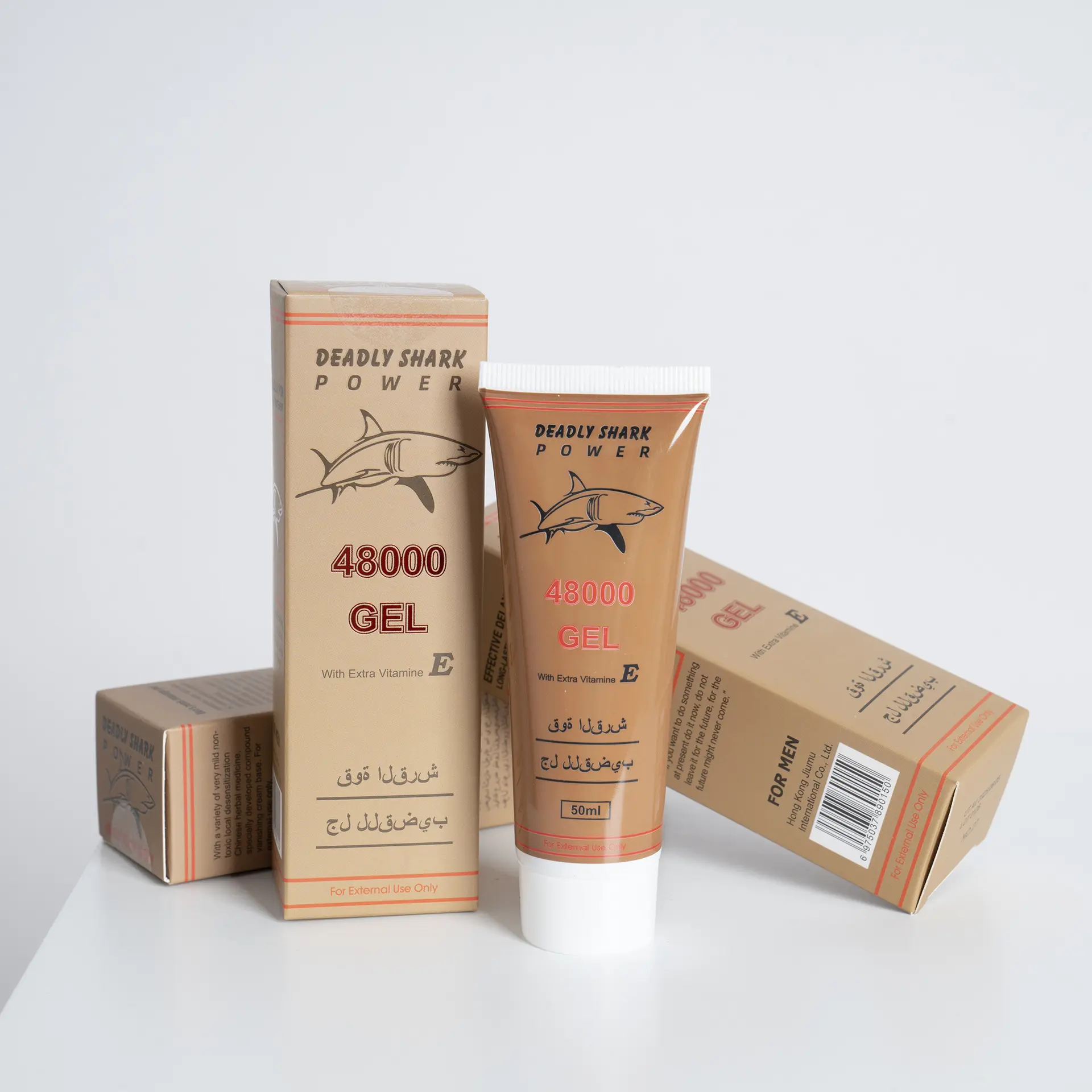 Wholesales Delay Shark Power 48000 Gel for Men XXXL GEL