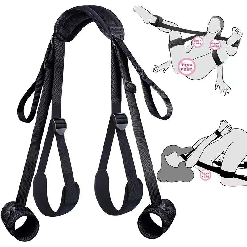Sex Bondage Legs Restraints Thigh Sling with Adjustable Straps for Couple Sex Toys BDSM SM Game