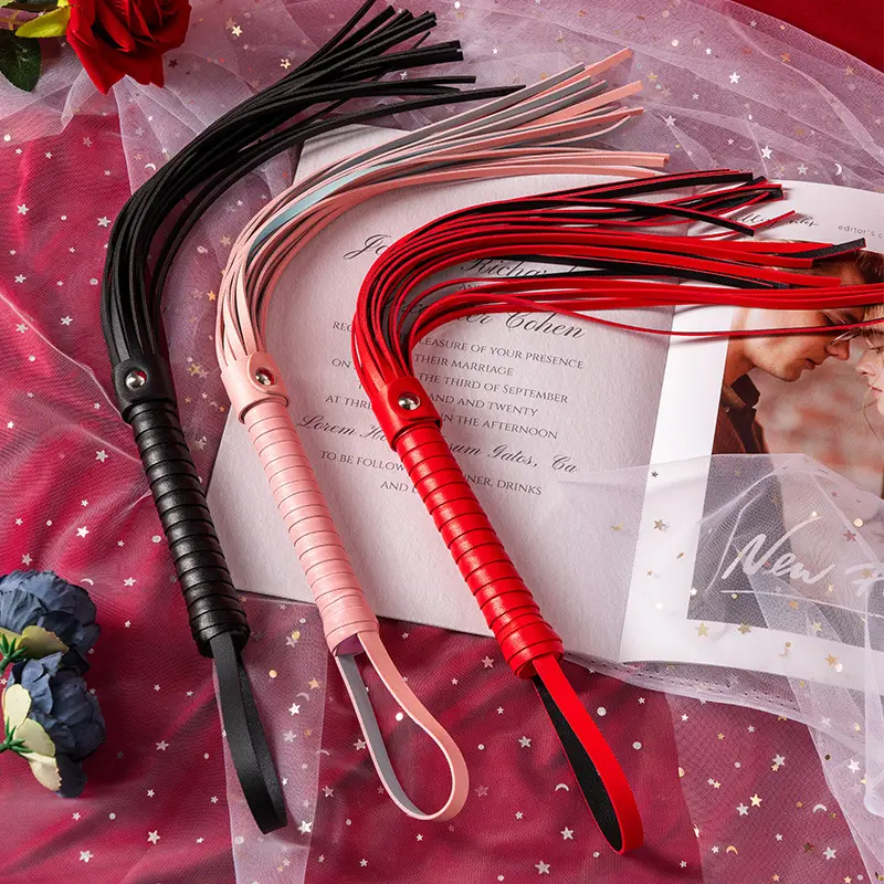 Adult Sexy SM Whip for Role-Playing and Fantasy Adventures Bondage Gear Use