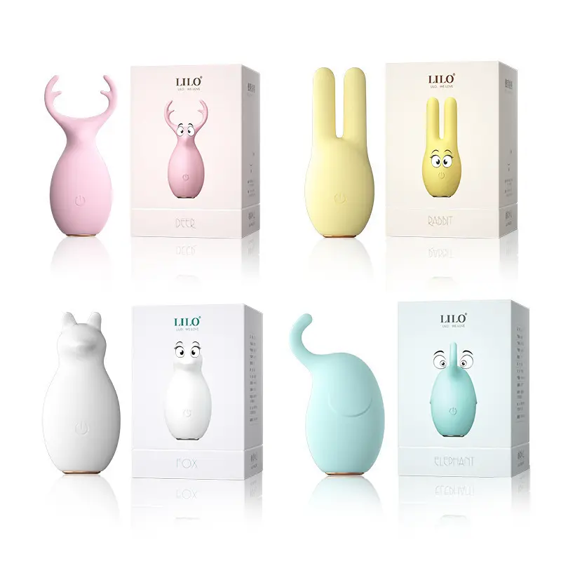 10 Frequency G-Spot & Clitoral Stimulation Mini Vibrator Cute Jump for USB Rechargeable Waterproof Sex Toy for Women