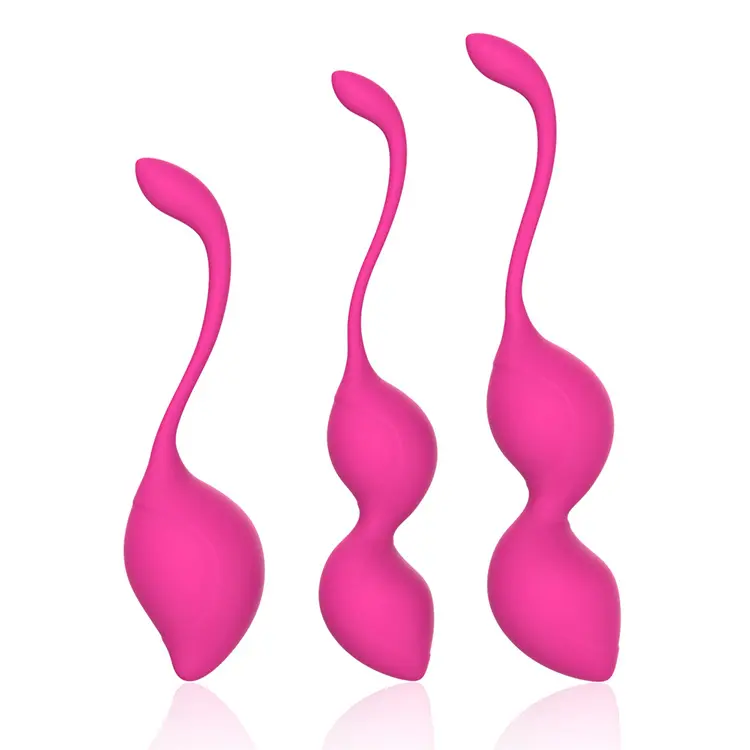 Ben Wa Kegel Exercise Balls with 3 Weights Vibration USB Rechargeable & IPx6 Waterproof for Women