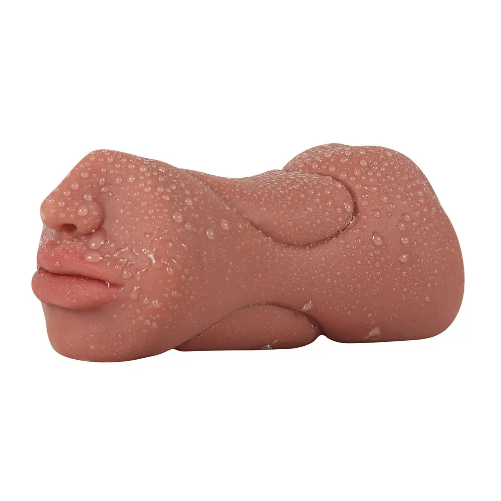 Best Seller for Men Hot Male Masturbator Cup Realistic Vagina Anal Oral 3 Channels Sex Toy Soft TPE Material Adult Products