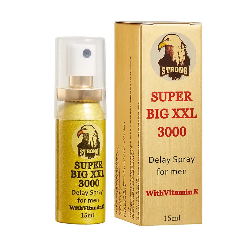 Super Big XXL 3000 Long Time Ejaculation Delay Sex Oil Spray 15ml for Men New Arrival Adult Supplies
