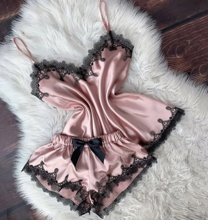 Sexy Lingerie Erotic Women Sleep Dress Lingerie Shorts Pajamas Cloth Breathable Sexy Mature Underwear