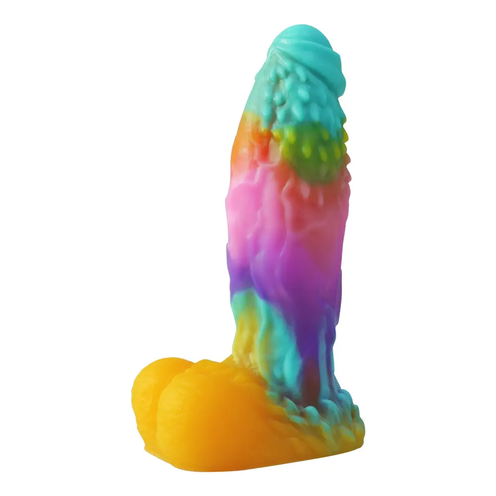Thrust Large Luminous Anal Plug Female Masturbation Toy Soft Liquid Silicone Dildo Sex Toys for Men Women Adult Massage Dildo