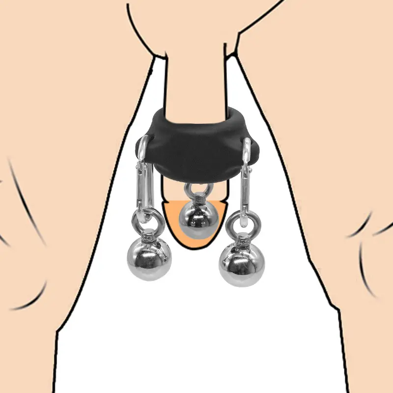 Silicone Male Adult Toy Reusable Enlargement Delay Time Sex Ball Stretcher Erection Enhancement Ring