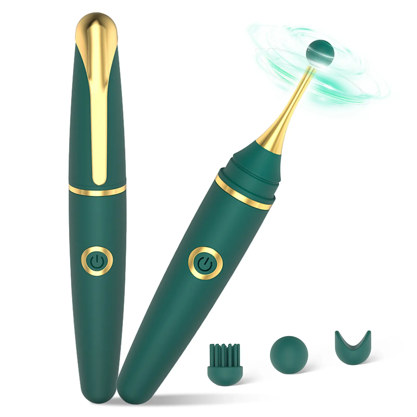 Female Stimulator Second Tide Vibration Nipple Bust Clitoris Vibrator Honey Beans Orgasm Pen Vibrator