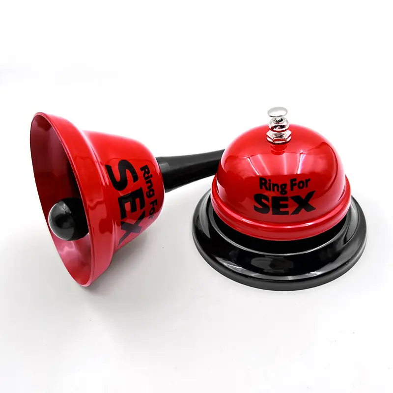 2 Style Hand Bell Ring for Sex Games Novelty Adult Toy Home Ornament Single Party Bells