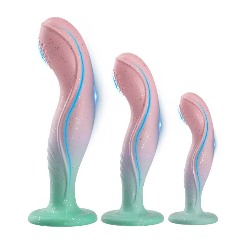 Silicone Anal Plug Masturbator G Spot Large Prostate Massager Sex Toys  Anal Plug with Prostate Vibrator & G-Spot Masturbator