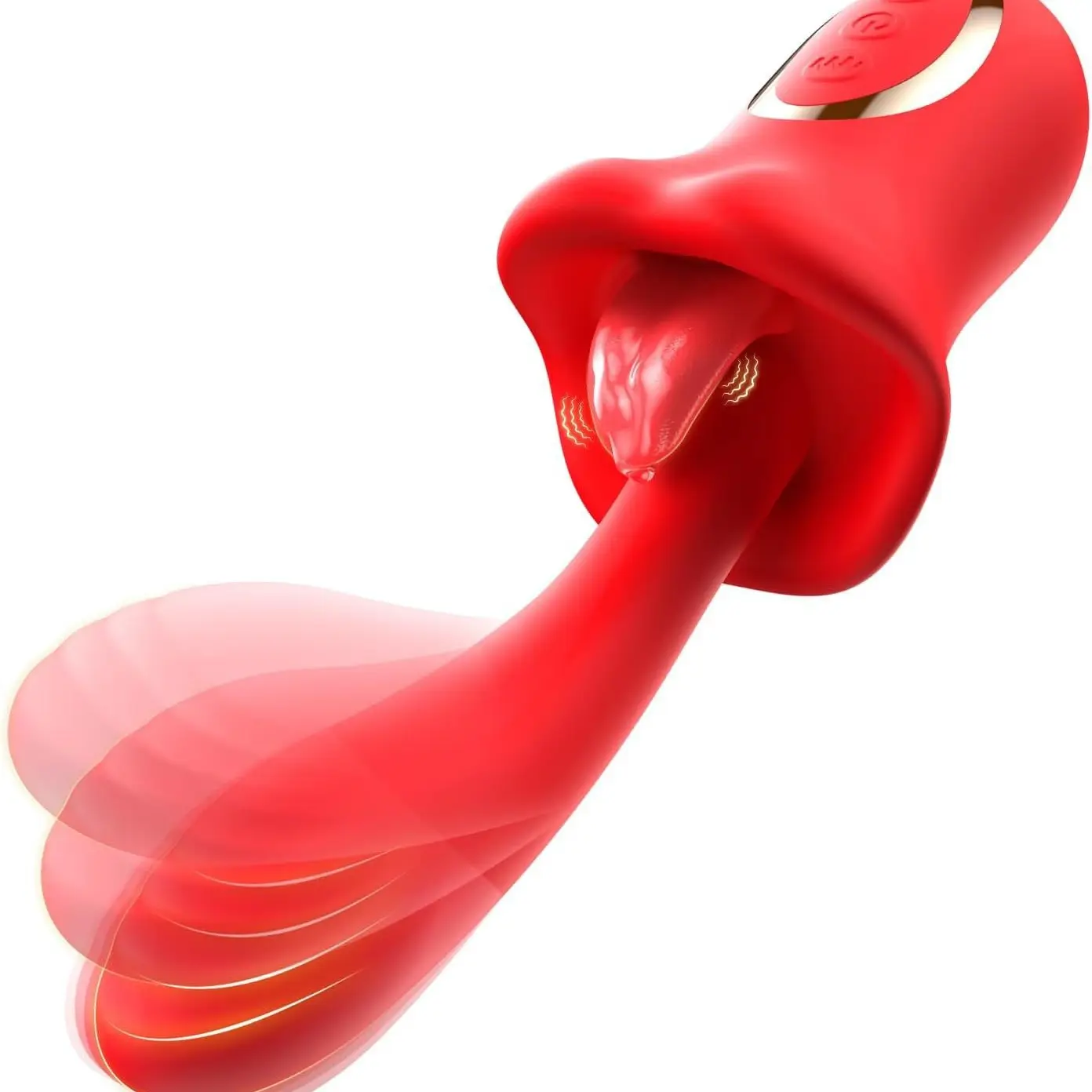 Buckling Vibrator for Women Electric Tongue Licking Masturbation Backyard Orgasm Massager Wholesale of Adult Products
