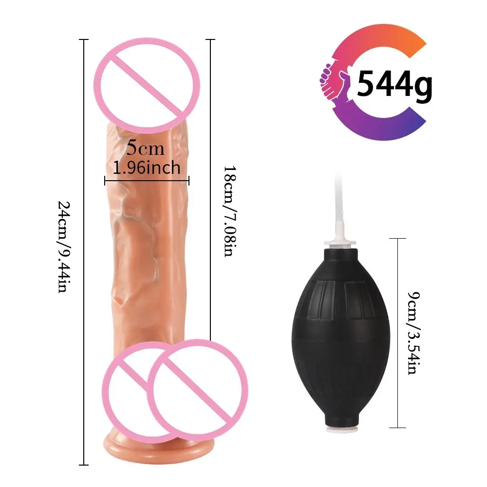 Realistic Dildos Squirting Ejaculating Lifelike Feeling Spraying Dildo for Women