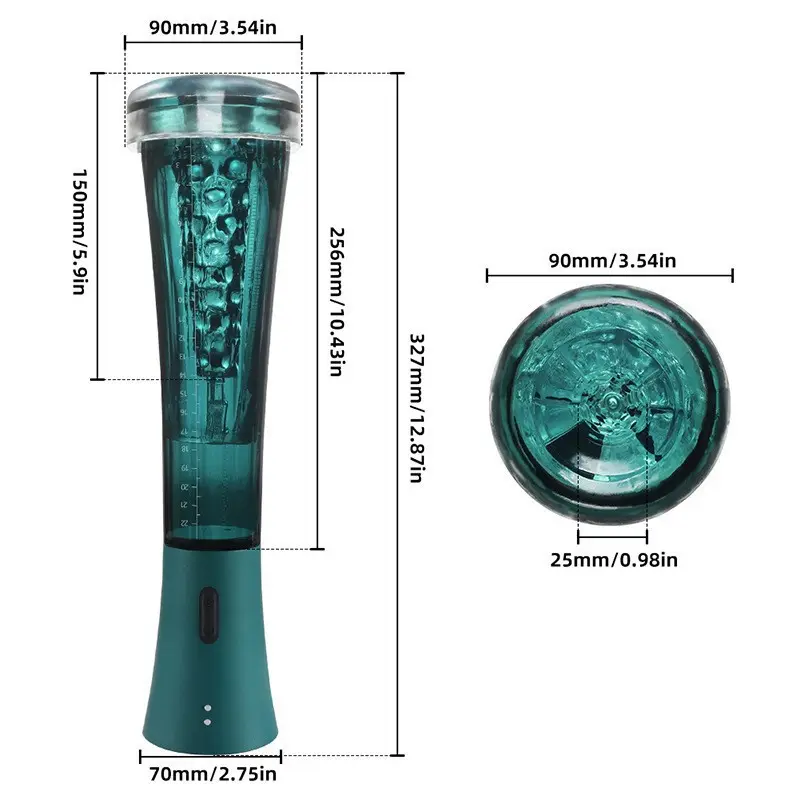 Hot Selling Male Automatic Vacuum Suction Clamping Training Device Masturbator Penis Stretcher Physical Enlarger Toy